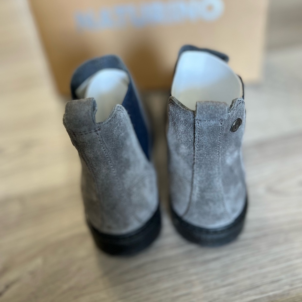 Naturino PICCADILLY Gray Classic Ankle Boots sz 1 (kids) - Picture 4 of 6